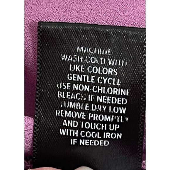 TORRID Harper - Lavender Ruffle Georgette Blouse, Size 5 - Picture 8 of 9